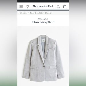 Abercrombie and Fitch Suiting Blazer